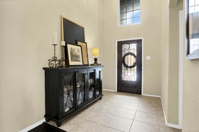 Inviting grand foyer