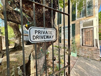 Gated off street parking.
