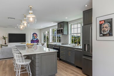 new kitchen with high-end appliances