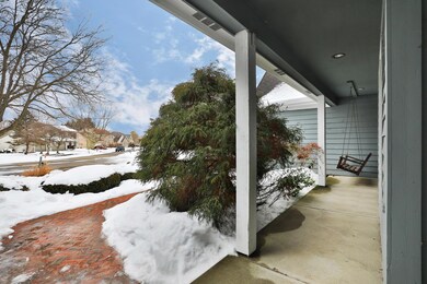 View from front porch