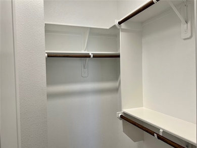 Primary walk in closet