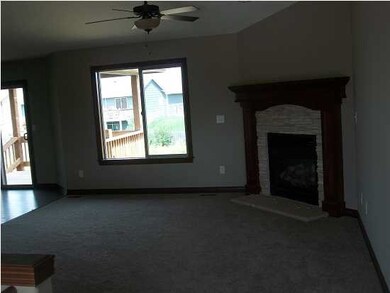 View from front door. Home to be complete soon.