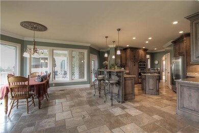View of Kitchen and Eat In Area