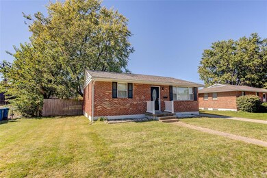 View of front of home with a front yard