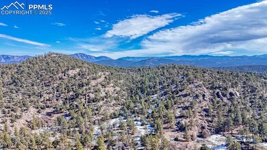 Mountain view featuring a view of trees