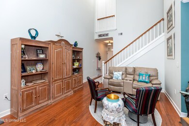 Family Room looking toward Foyer