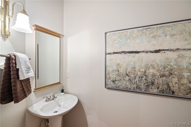Powder Bath at Foyer