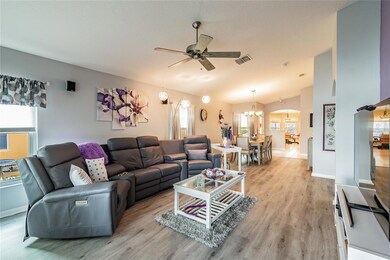 Vinyl Plank Flooring - so forgiving for spills, etc.