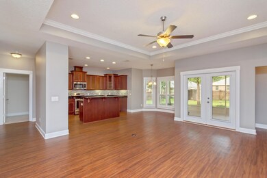 Kitchen and eat in kitchen space