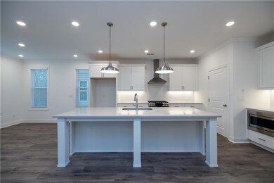 Open concept living on the main level, great for e