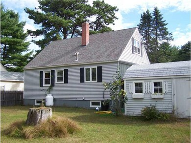 Exterior Back. Fenced-in backyard