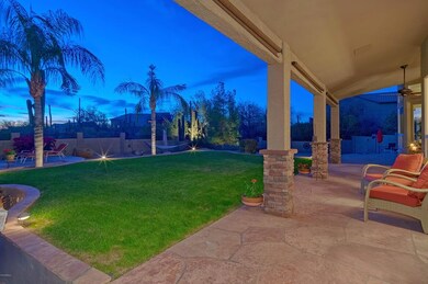Huge covered patio