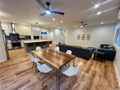 Plenty of seating for everyone and large pantry or