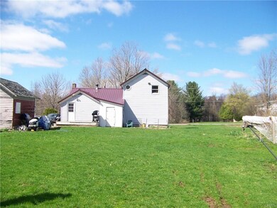 View from back yard.  The depth of this lot is 297