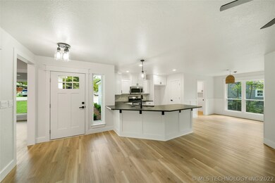 Wide open to maximize space