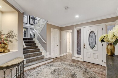 Front entrance foyer