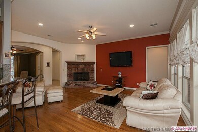 Third view of the Great room shows off the lg bric