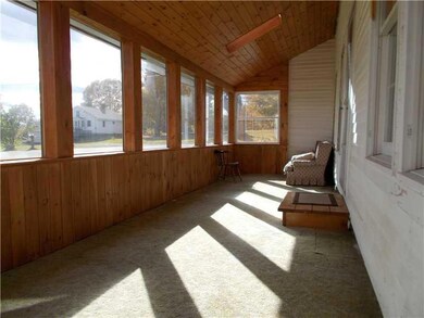 Sunroom. Large sunroom with tongue...