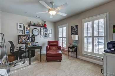 First Level Bedroom or Office with Full Bath