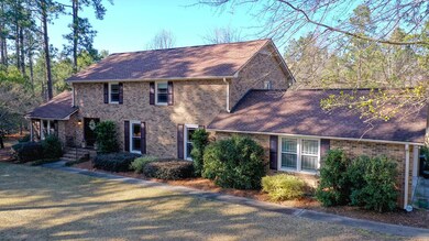 View from driveway