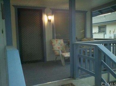 Cozy front porch