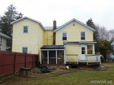 Rear View of House