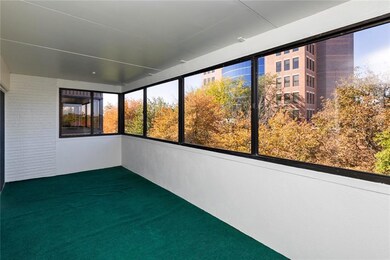 Enclosed three season balcony