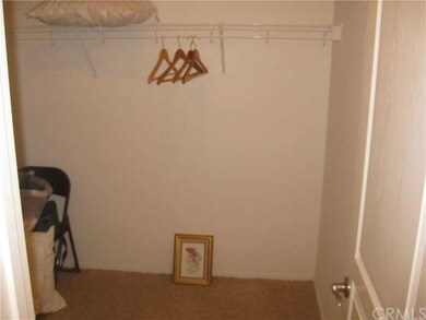 Large walk in master closet 