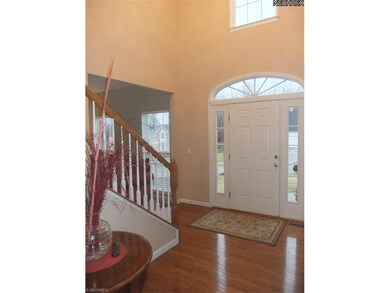 The 2-story foyer creates a great first impression