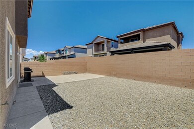 Fenced backyard featuring a patio