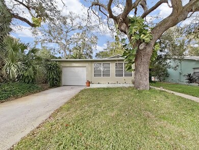 Driveway to one car garage