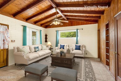 Family Room Staged