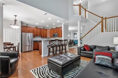 Family Room is 2 story and perfect for entertainin