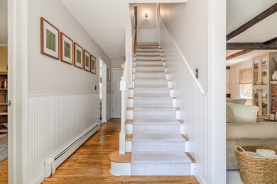Walk on in through the front door, to the right will be the living room, your left will be the den