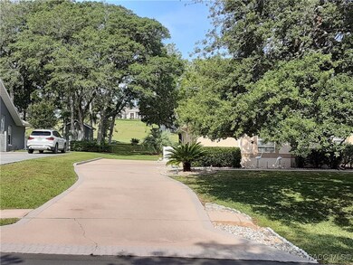 Flat driveway