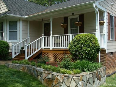 A beautiful stone border holds an abundance of ann