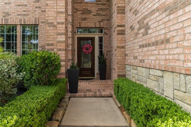 Shaded and welcoming entryway