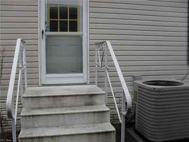 Side door from the Laundry room