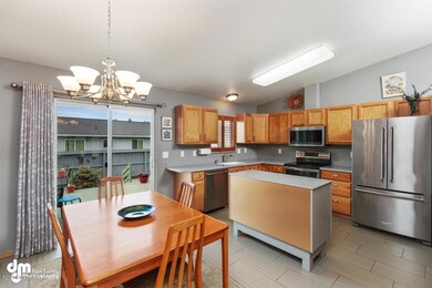 Kitchen w/Island  & Dining Area