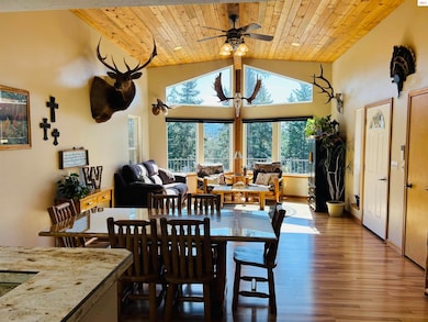 Beautiful tongue & groove tall ceiling and large w