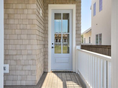 Entrance to property featuring a balcony