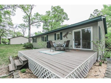 Large deck for relaxing, entertaining, and summer 