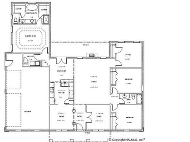 Floor plan for Savannah Plan A.