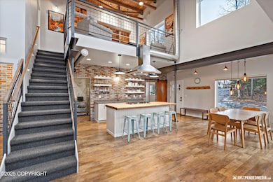 View to Entry/Kitchen/Dining