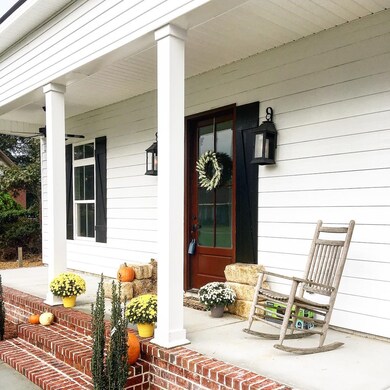 Rocking Chair Porch with fans