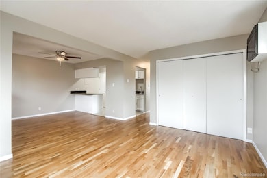 Stackable washer/dryer behind closet doors