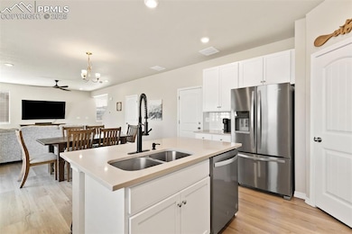 KITCHEN HAS LARGE SINK AND STAINLESS STEEL APPLIANCES