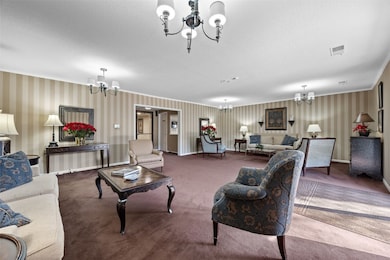 Spacious lobby is great for meeting guests and vis