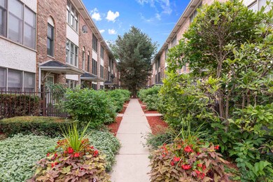 The lovely courtyard is professionaly landscaped a