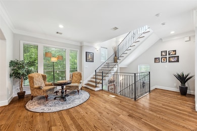 Sitting area on the second floor separate from the